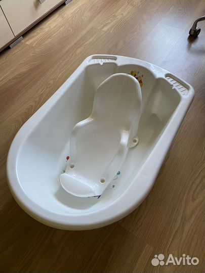 Ванночка для купания с горкой