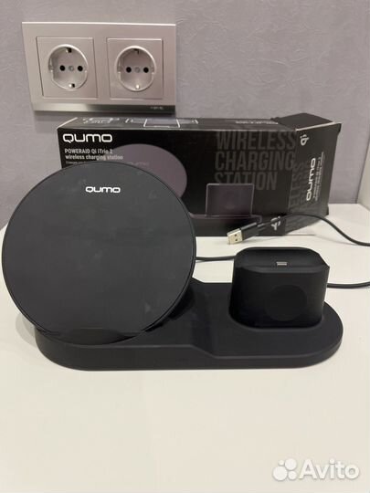 Док станция 3 в 1 qumo