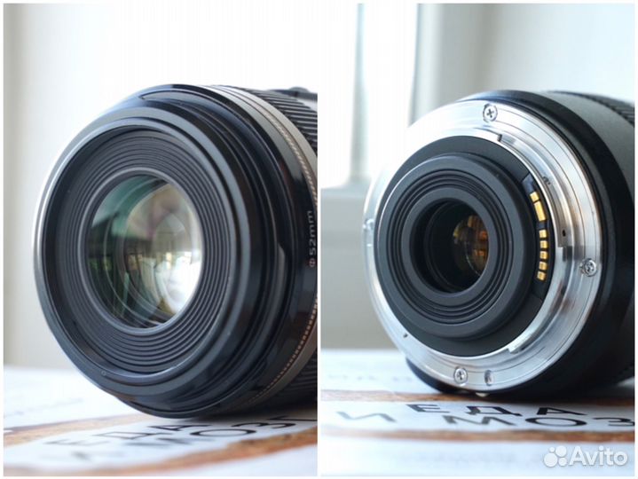 Объектив Canon EF-S 60mm f2.8 macro USM + полярик