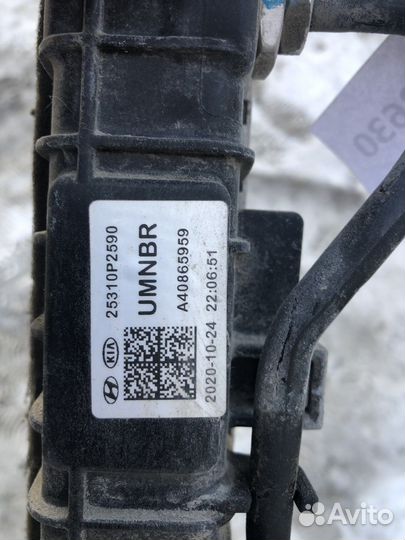 Радиатор охложления Киа Соренто 4 / Санта Фе 4