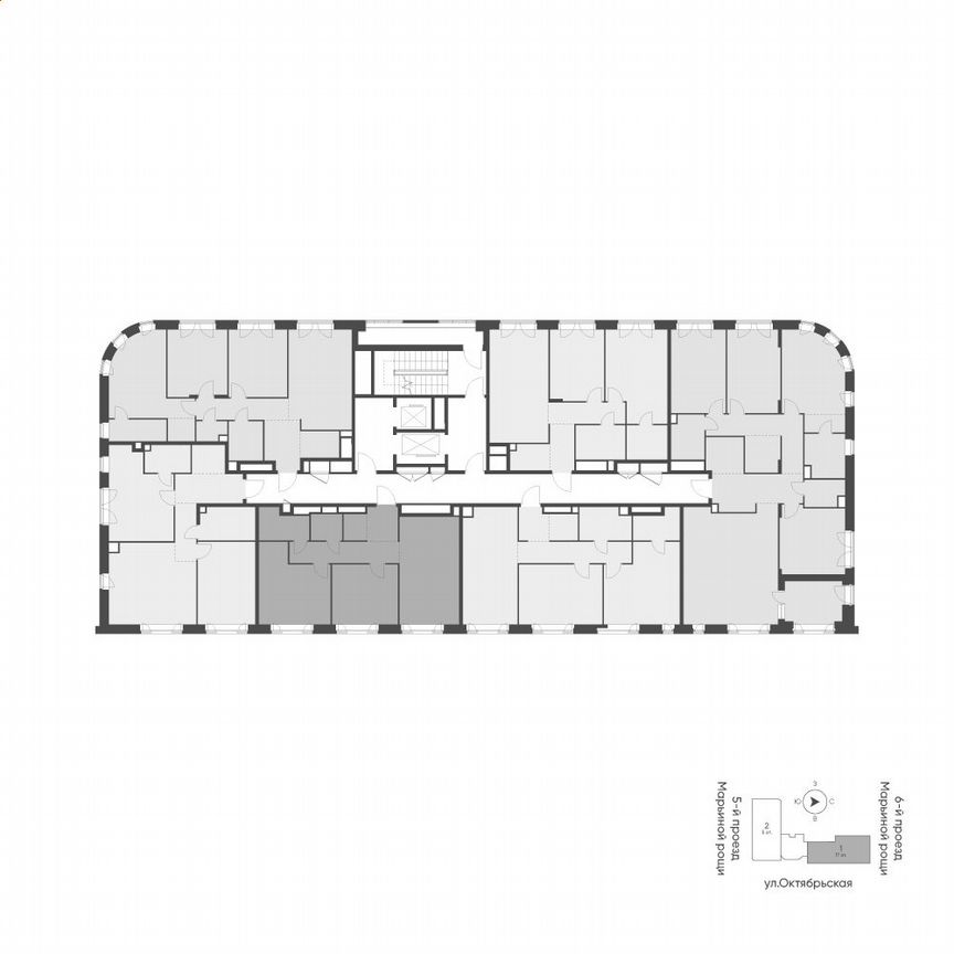2-к. квартира, 69,5 м², 12/16 эт.