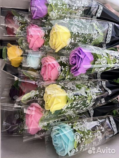 Роза из мыла Подарок к 8 марта