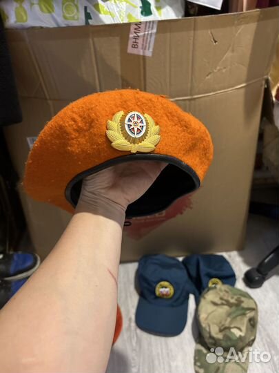 Кепки и берет мчс