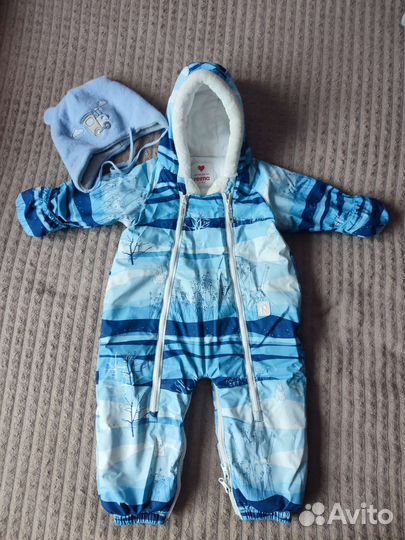 Джинсовый комбинезон reima
