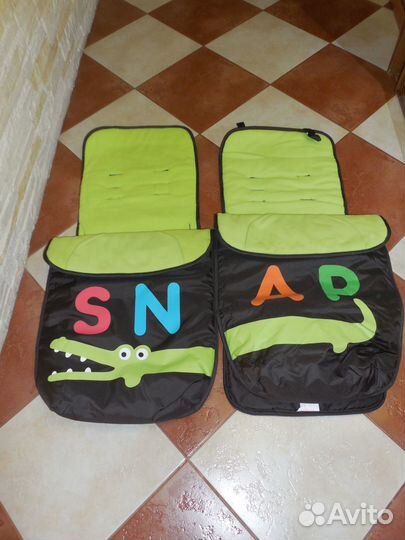 Прогулочная коляска для двойни бу