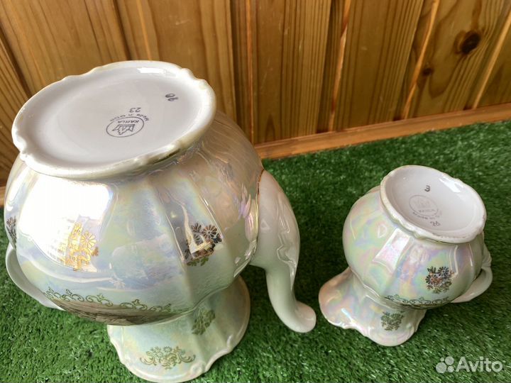 Молочник сливочник Кахла Гдр Мадонна СССР В идеале