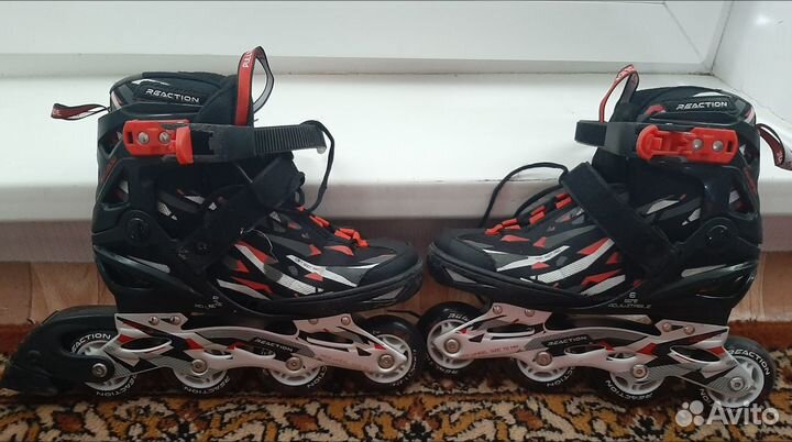 Роликовые коньки детские раздвижные