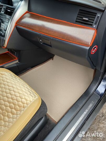 Ева коврики eva с бортами в автомобиль