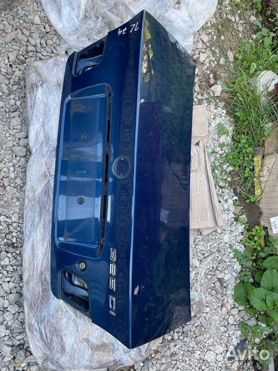 Bmw e46 купе крышка багажника