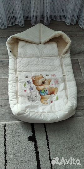 Конверт зимний на овчине