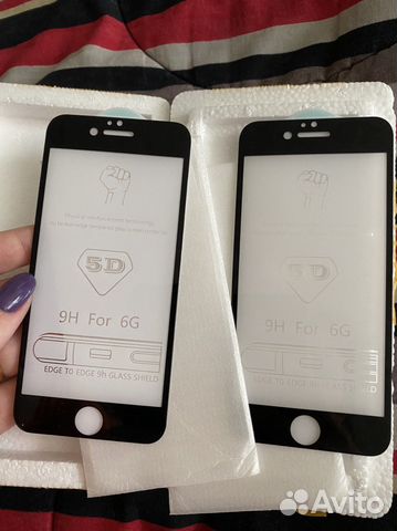 Защитное стекло iPhone 6 или 6s, XR, 11