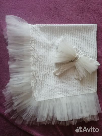 Плед детский на выписку