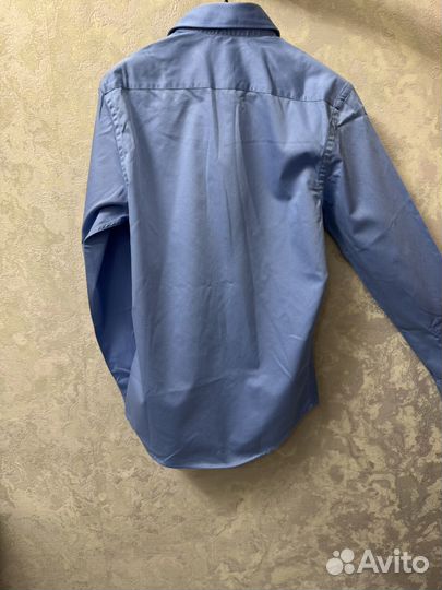 Рубашка синяя zara man