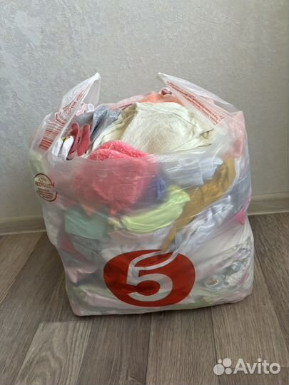 Вещи пакетом для новорожденной девочки 56,62,68,74