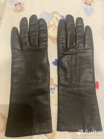 Перчатки кожанные