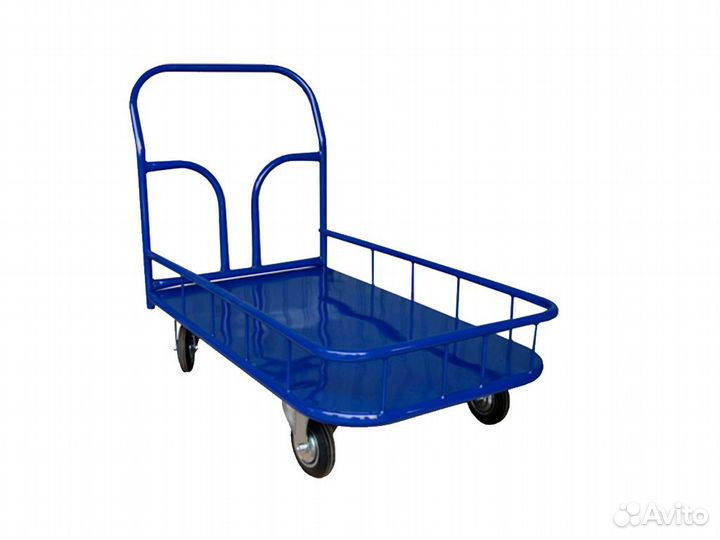 Тележка платформенная с бортиком 150 мм. тпб 8