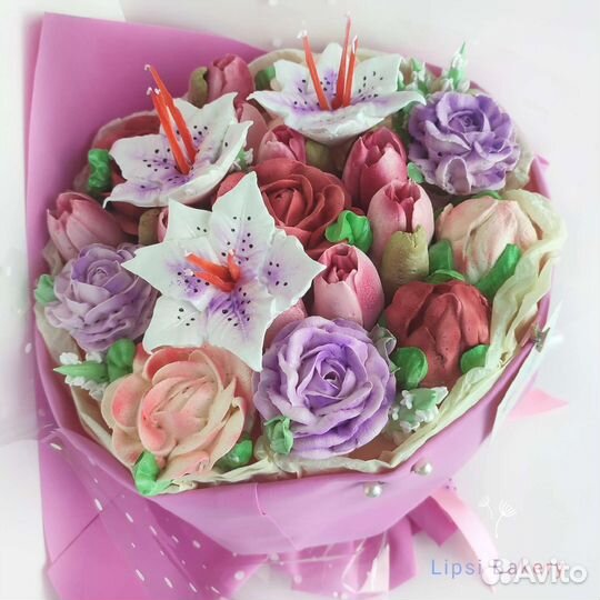 Зефирный букет