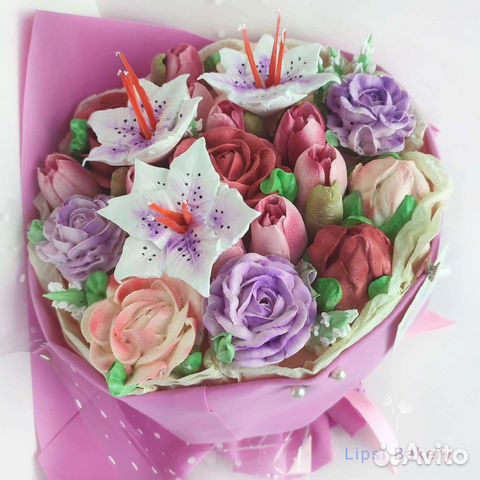 Зефирный букет