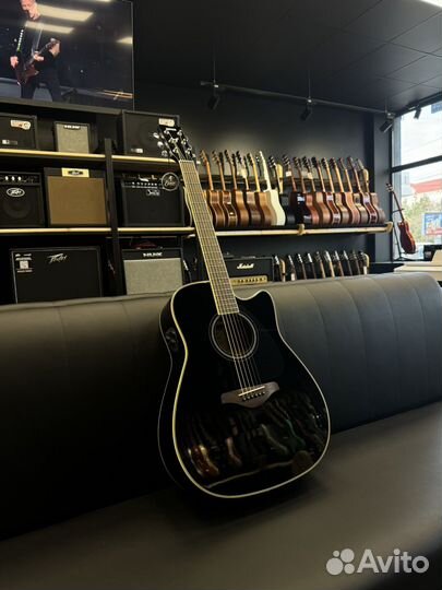 Yamaha FG TA BL трансакустическая гитара (Новая)