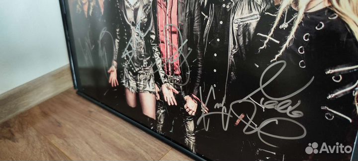 Nightwish автографы большой плакат