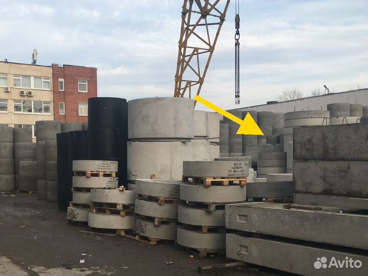 Жб кольцо с дном дк 7-9 напрямую с завода ГОСТ