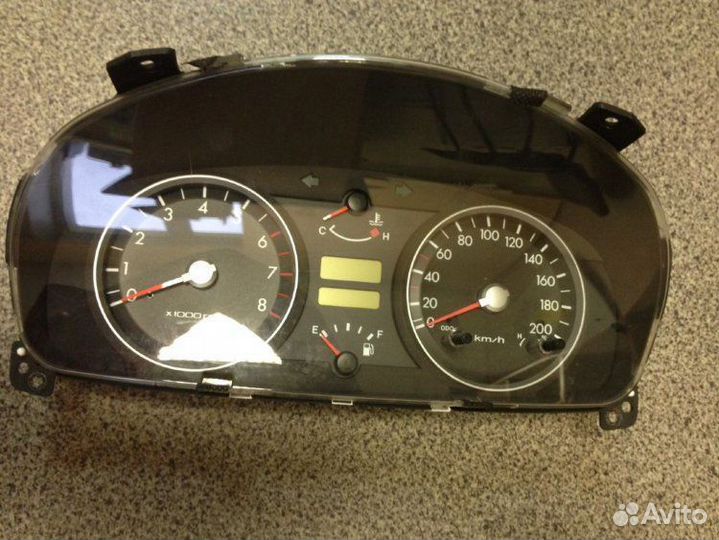 Хендай гетц щиток приборов механика