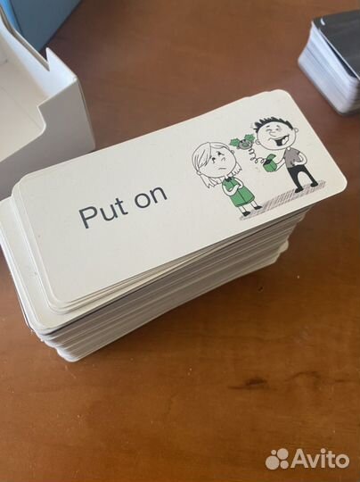 Набор карточек для изучения английского