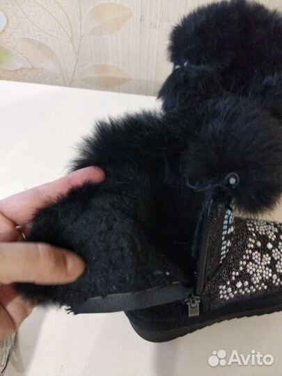 Зимние сапожки для девочки