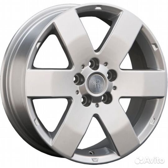 Диски Replay NS197 7x17 5*114.3 ET40 DIA66.1 Silver Литой