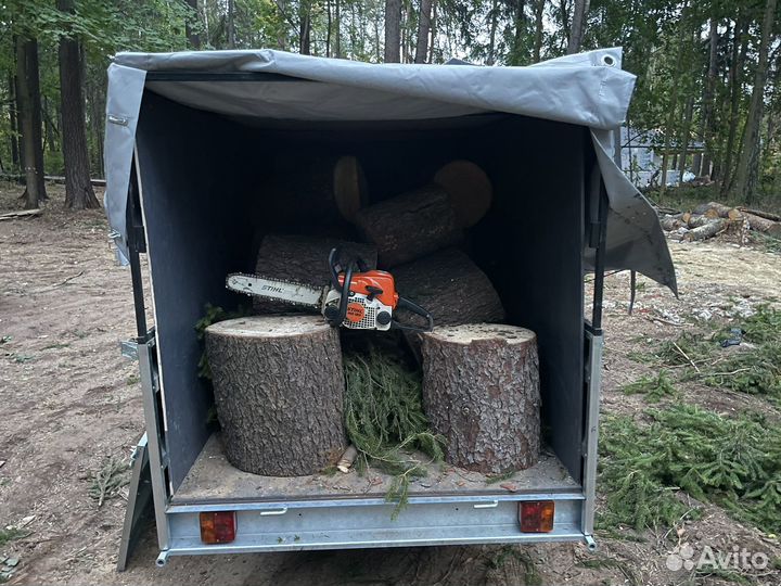 Грузоперевозки с прицепом