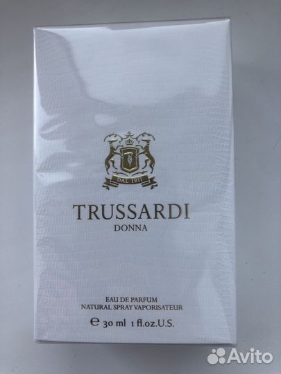 Туалетная вода женская 30 ml trussardi оригинал