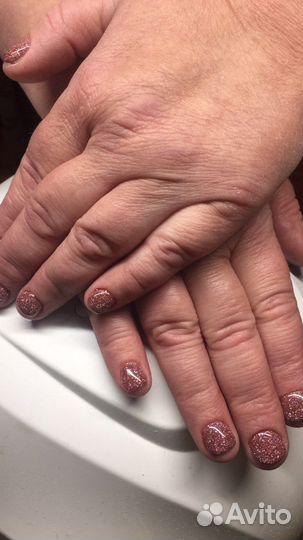 Маникюр с покрытием гель лак