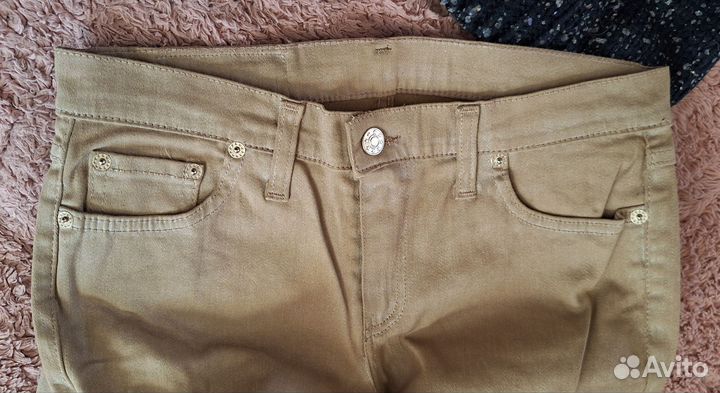 Джинсы для девочки,38