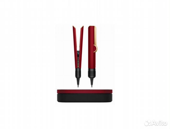 Dyson AirStrait HT01 Red Velvet/Gold + кейс