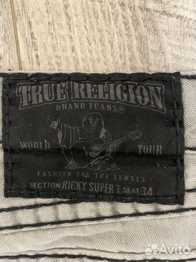 Джинсы true religion ricky super t