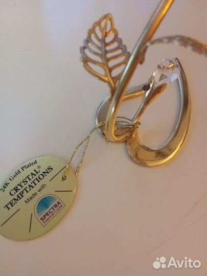 Сувенир(фигурка)с кристаллом swarovski