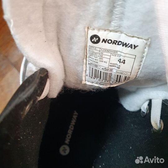 Коньки хоккейные мужские 44 Nordway