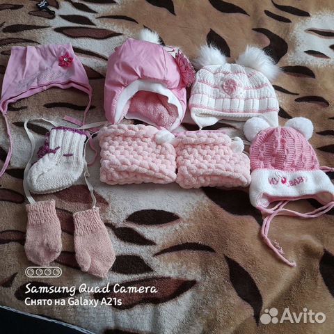 Шапки на девочку