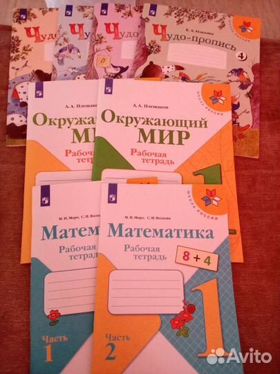 Рабочие тетради 1 класс