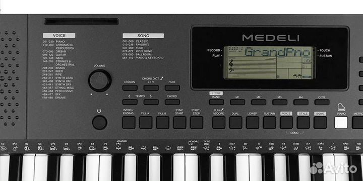 Новый синтезатор Medeli MK100