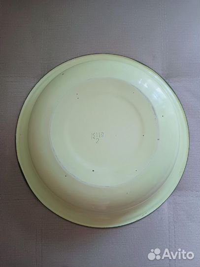 Тазик эмалированный