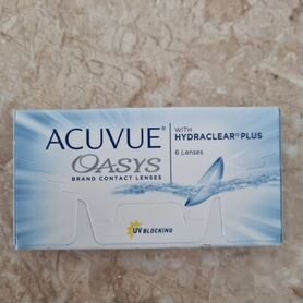 Линзы контактные acuvue oasys двухнедельные -4,25