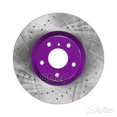 Диск тормозной перфорированный NiBK performance