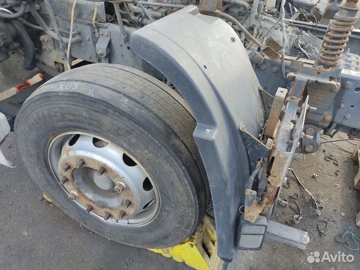 1659257 Крыло переднее левое задняя часть