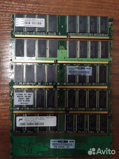 Оперативная память ddr1 и ddr2