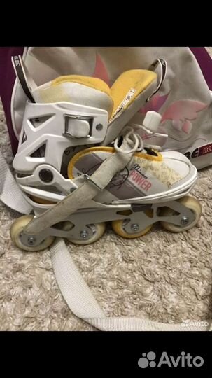 Роликовые коньки детские раздвижные