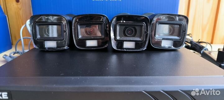 Комплект видеонаблюдения на 4 камеры 5мп
