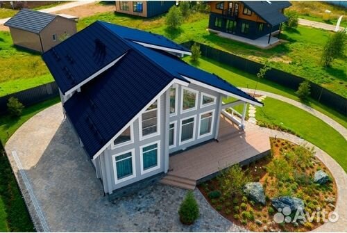 Металлочерепица классик 0,4 PE RAL 5005