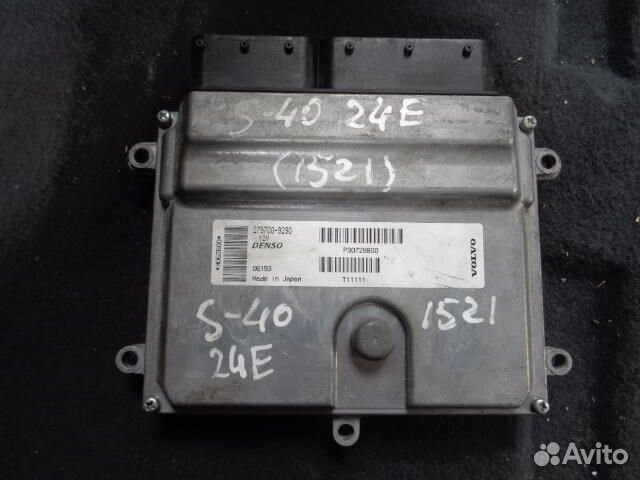 Блок управления двс Volvo S40 2 (MS) 30729800