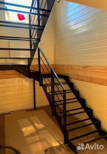Лестничный каркас под ключ